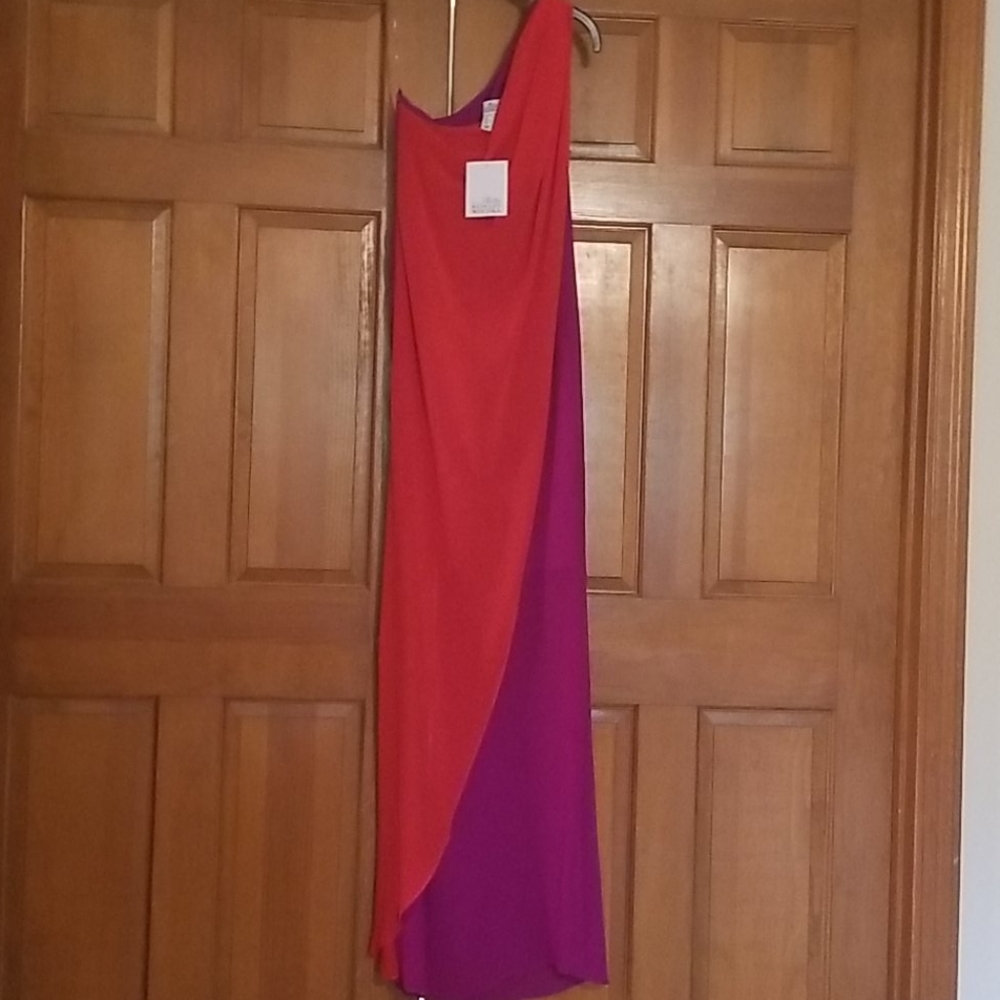 Size 4 Belle Badgley Mischka 2 tone  gown